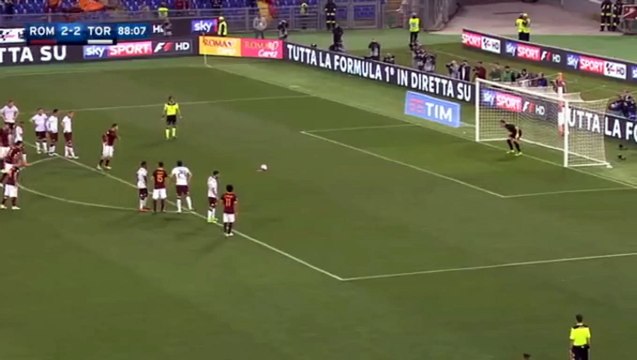 3-2 Francesco Totti Goal - AS Roma 3-2 Torino - 20.04.2016 HD