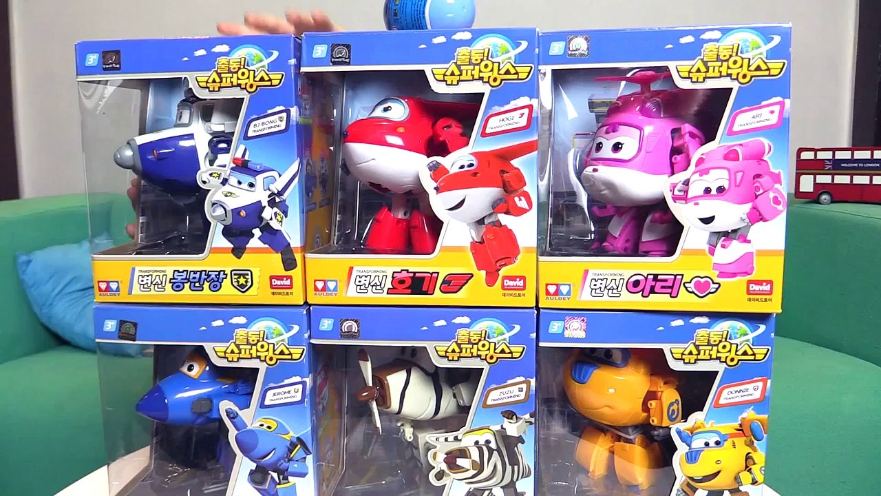 Super Wings Big Toys Peppa Pig Ovos Surpresa Brinquedos em Português - 출동슈퍼윙스