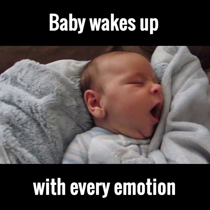 Baby Wakes Up with every Emotion