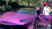 Rob Kardashian Buys Blac Chyna a Purple Lamborghini