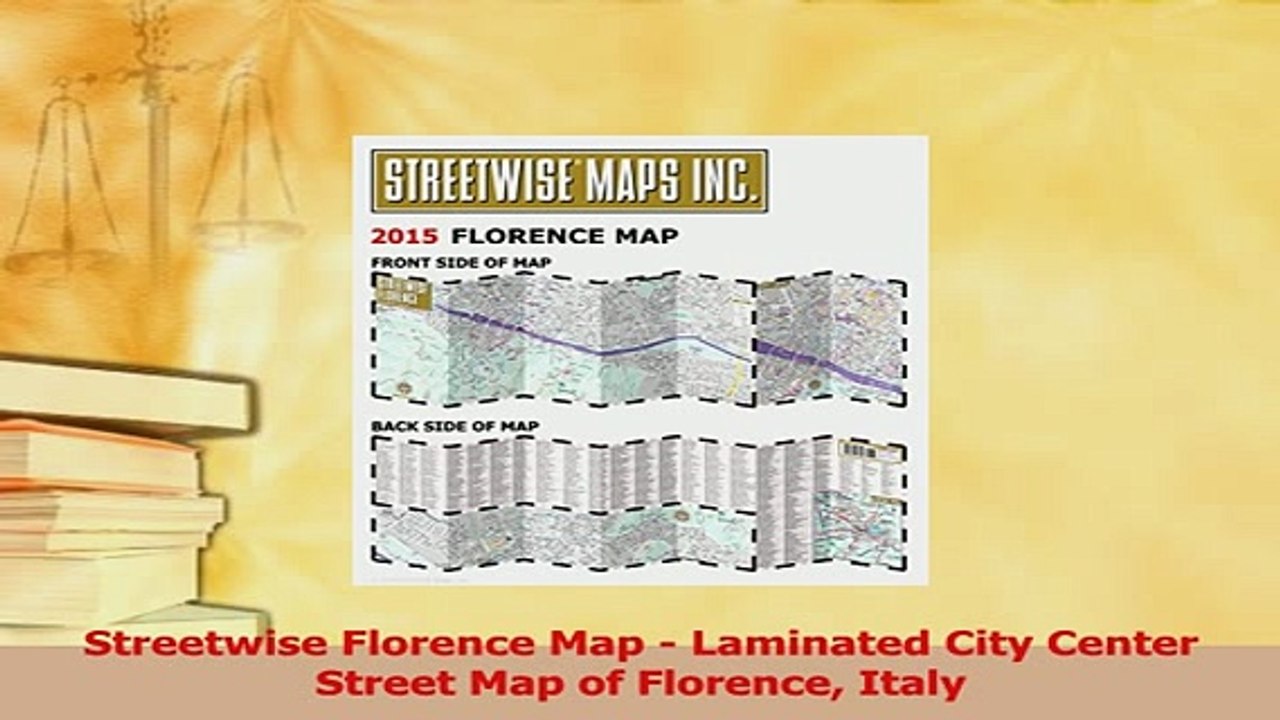 PDF  Streetwise Florence Map  Laminated City Center Street Map of Florence Italy Download Full Ebook