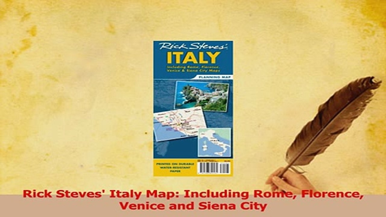 PDF  Rick Steves Italy Map Including Rome Florence Venice and Siena City Download Online