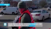 Flint water crisis: Criminal charges for three Michigan officials