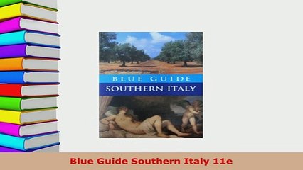PDF  Blue Guide Southern Italy 11e Download Full Ebook