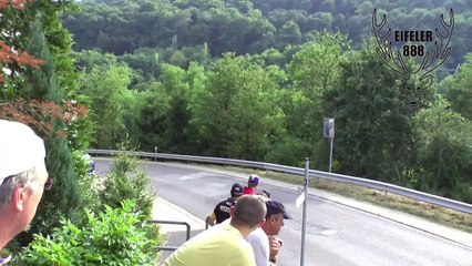 WRC ADAC Rallye Deutschland 2013 Almost Crash Lucky Drivers