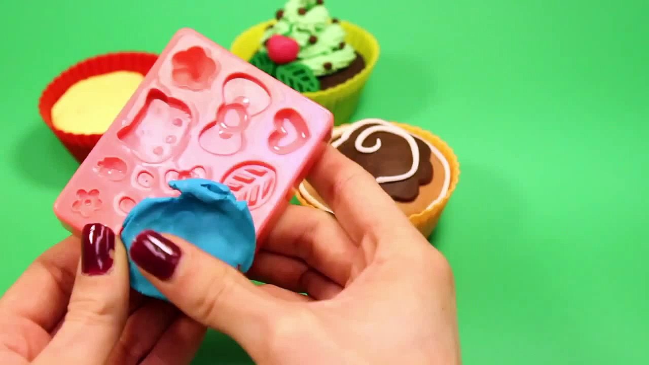 Play Doh Cupcakes Playdough Sweet Confections Cupcakes Muffins Ice Creams Part 6