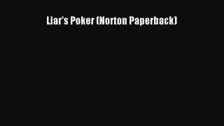 [Read Book] Liar's Poker (Norton Paperback)  EBook