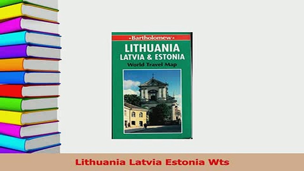 PDF  Lithuania Latvia Estonia Wts Download Full Ebook