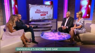 Emmerdales Sam and Rachel | This Morning