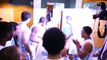 UNC Mens Basketball: Post Maryland Locker Room Jumparound Welcome Back Marcus Paige!