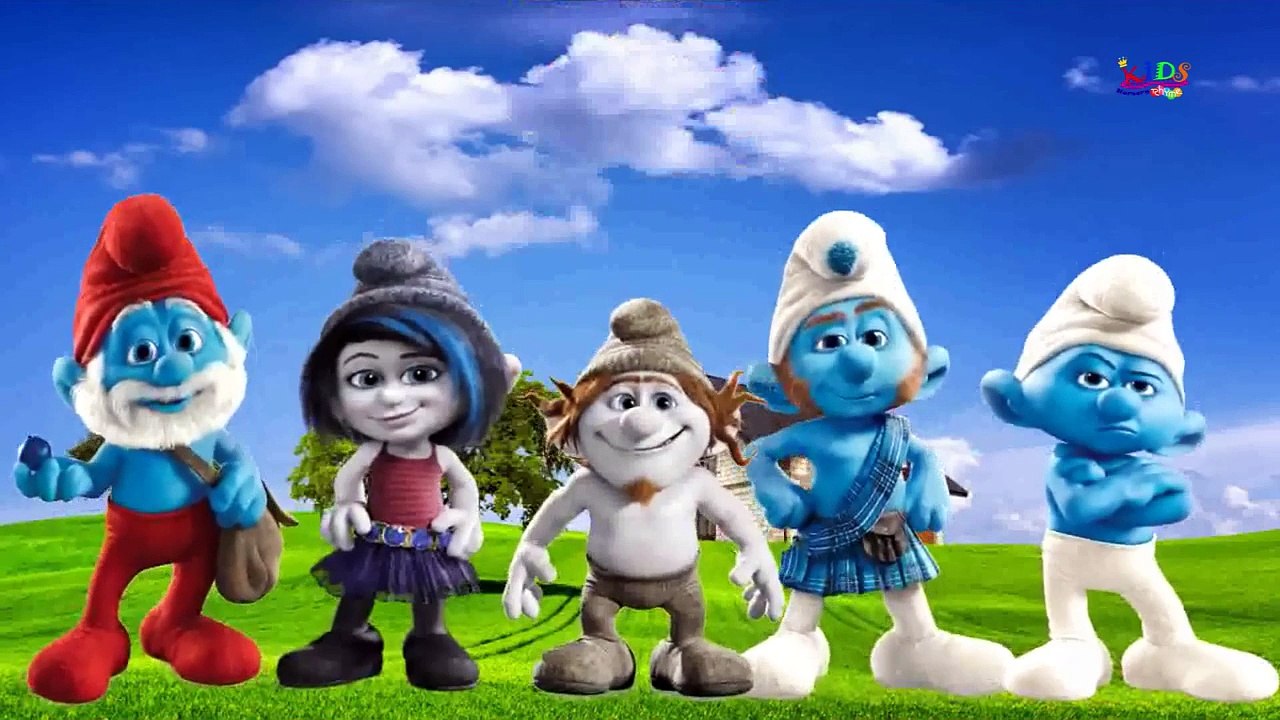 SMURFS Finger Family Nursery Rhyme by MY FINGER FAMILY RHYMES & Songs for Kids