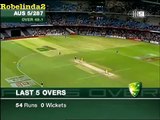 Michael Hussey six hits the rooftop