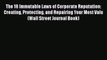 [Read book] The 18 Immutable Laws of Corporate Reputation: Creating Protecting and Repairing