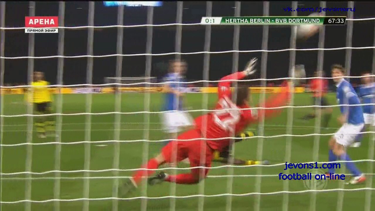 Hertha Berlin vs Borussia Dortmund 0-3 All Goals & Highlights 20/4/2016