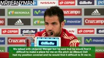 Cesc Fabregas Arsene Wenger Said He Didnt Need Me At Arsenal