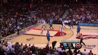 LeBron James insane block on Dwight Howard