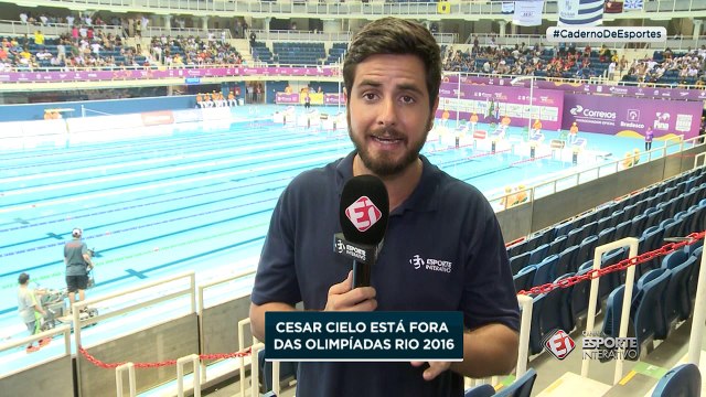 Cesar Cielo não se classifica para a Olimpíada do Rio