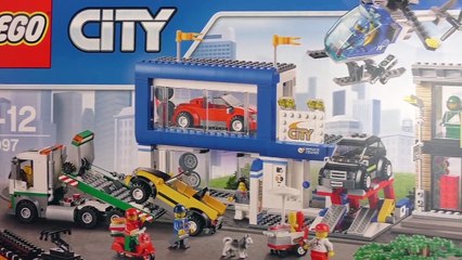 Arrêt de tramway Lego Construction+Démo | Lego City centre ville 60097