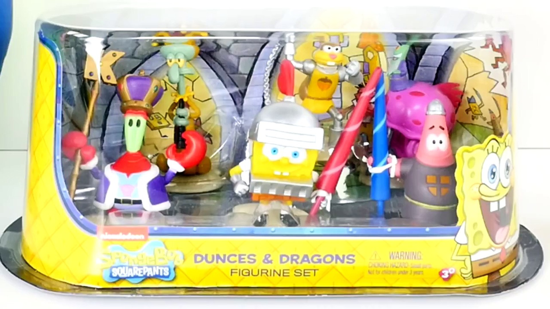 spongebob dunces and dragons toys