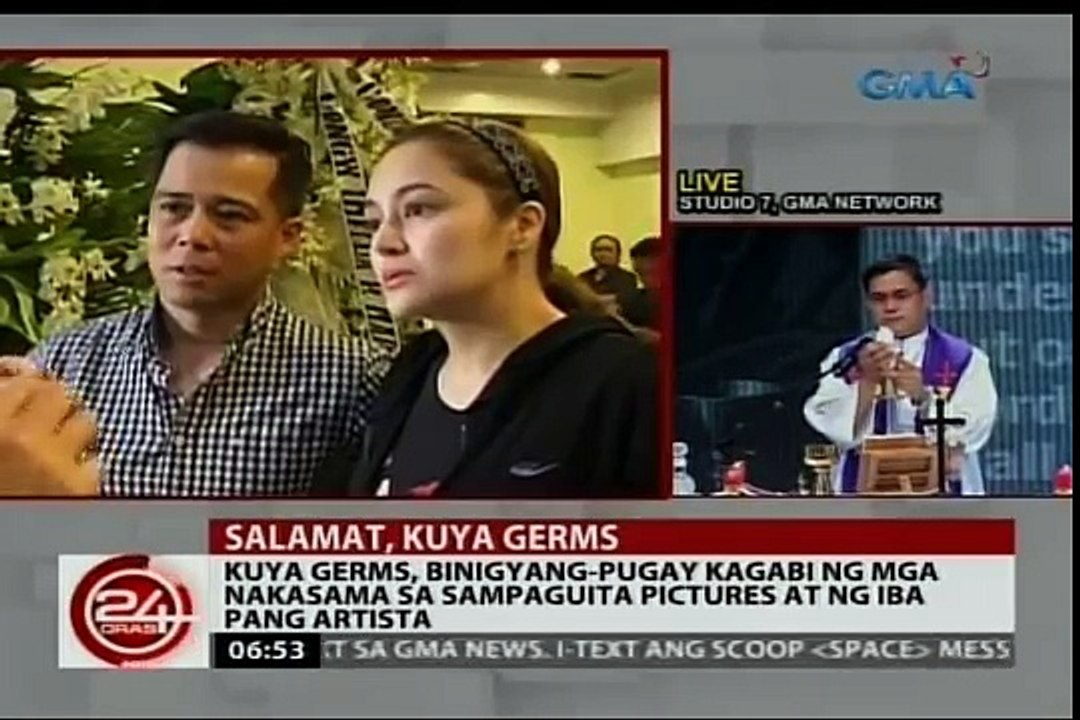 Kuya Germes, binigyang pugay kagabi ng mga nakasama sa Sampaguita Photos à ng iba pang un