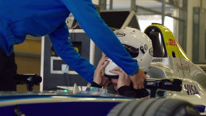 Damien Walters Backflip Over Speeding Formula E Car ( Leap Of Faith )