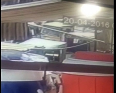 CCTV Video Seven cops in attack amid polio vaccination drive In Karachi