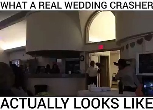 WHAT A REAL WEDDING CRASHER ACTUALLY LOOKS LIKE