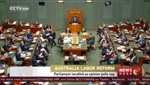 Australia parliament debates make-or-break labor reform