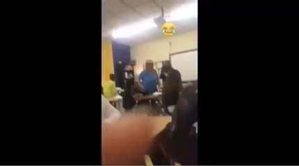 Dérapage d'une prof filmé par un eleve
