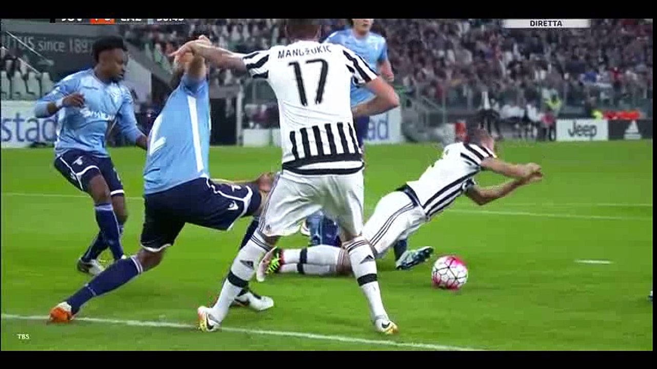 مباراة يوفنتوس ولاتسيو  بتاريخ 20-04-2016 الدوري الايطالي  الشوط الثاني