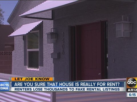 Are you sure that house is really for rent?