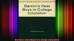 READ book  Barrons Best Buys in College Education Full Free