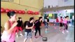 AEROBICS Y EJERCICIOS DE CARDIO EN EL GYM UN GRUPO DE MUJERES CUIDAN SU SALUD FISICA CON MUCHO DEPORTE ABRIL 2016