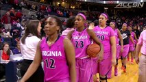 Clemson vs. Virginia Tech Womens Basketball Highlights (2015-16)