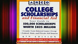 Free Full PDF Downlaod  College Scholarships and Financial Aid Full Free