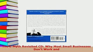 PDF  The EMyth Revisited CD Why Most Small Businesses Dont Work and Download Full Ebook