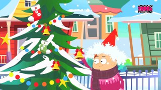 Here Comes Mister Santa | Christmas Carols | Zebra Nursery Rhymes