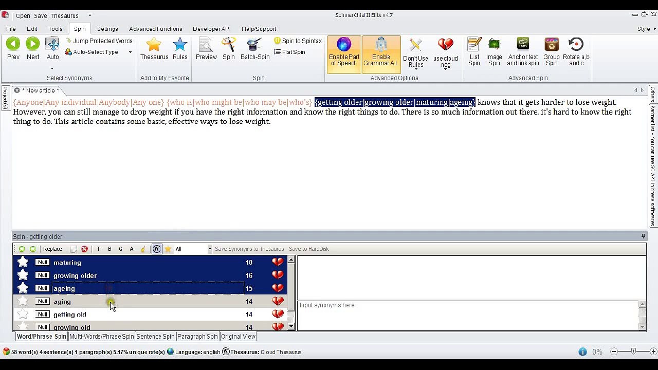 Legit to buy spinner writer 2016?
