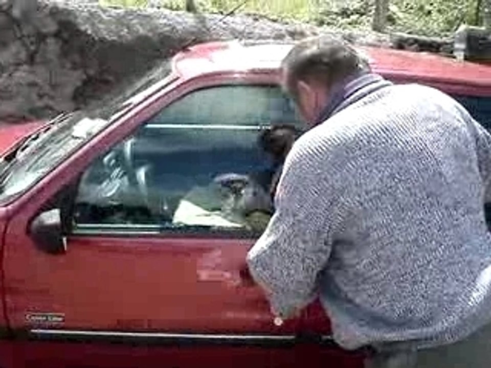 Paul aux classes à Ste Colombe sur Gand