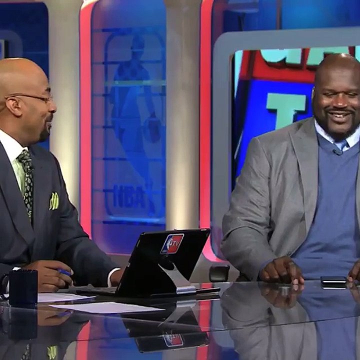 Shaq Raps At NBA TV