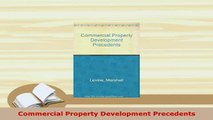 Download  Commercial Property Development Precedents  EBook