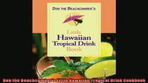 READ book  Don the Beachcombers Little Hawaiian Tropical Drink Cookbook  DOWNLOAD ONLINE
