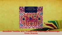 PDF  Swedish Textile Art Traditional marriage Weavings from Scania PDF Book Free