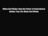 Download When God Winks: How the Power of Coincidence Guides Your Life When God Winks  Read