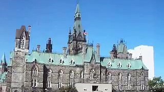 Parliament Building in Ottawa, Ontario, Canada