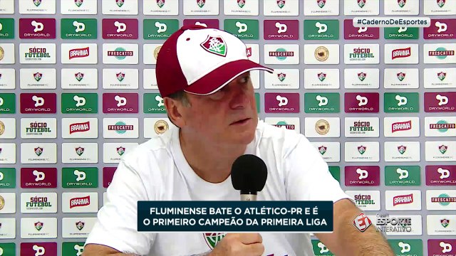 Levir Culpi destaca o bom trabalho da base do Fluminense