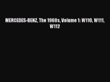 [Read Book] MERCEDES-BENZ The 1960s Volume 1: W110 W111 W112  EBook