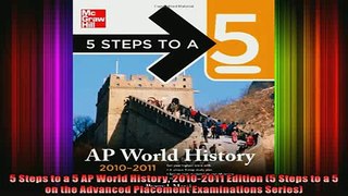 READ book  5 Steps to a 5 AP World History 20102011 Edition 5 Steps to a 5 on the Advanced Full Free