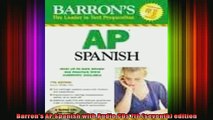 READ book  Barrons AP Spanish with Audio CDs 7th seventh edition Full EBook