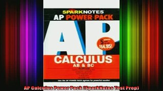 READ book  AP Calculus Power Pack SparkNotes Test Prep Full Ebook Online Free